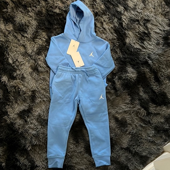 Kids Blue Hoodie and Jogger Set